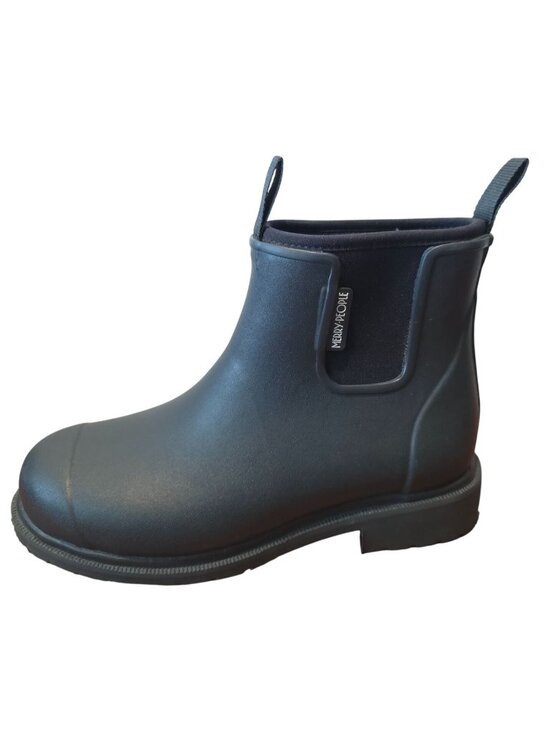 Merry People Other - Merry People BOBBI Black Waterproof Ankle Gumboot Rain Boots Unisex Sz EU 39